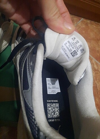 39,5 Beden Puma spor ayakkabı