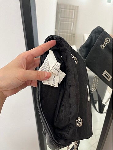  Beden siyah Renk Stradivarius çanta