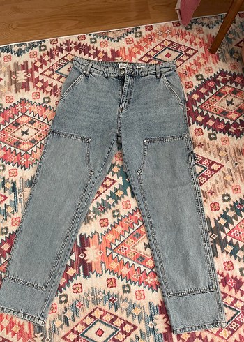 River Island Acik Mavi Rahat Kesim Denim Jean