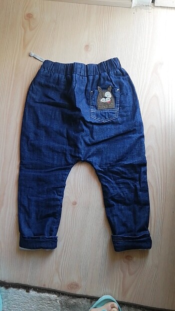 18-24 Ay Beden lacivert Renk Şalvar pantalon