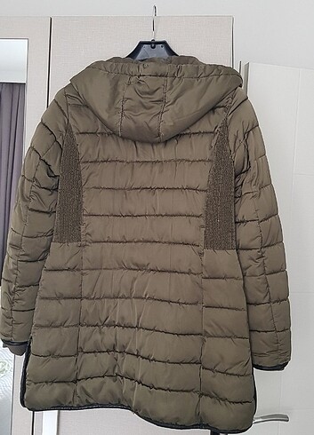 m Beden haki Renk Şişme mont