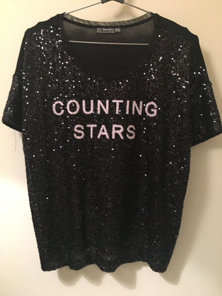 xs Beden Bershka t-shirt