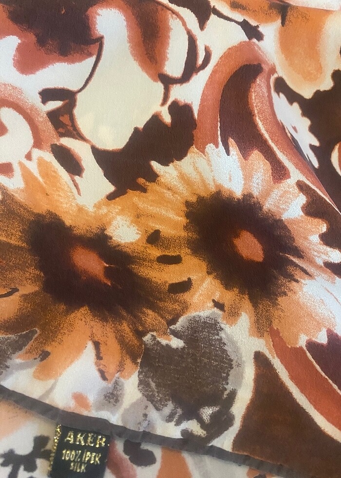 Aker ipek eşarp - Görsel 3