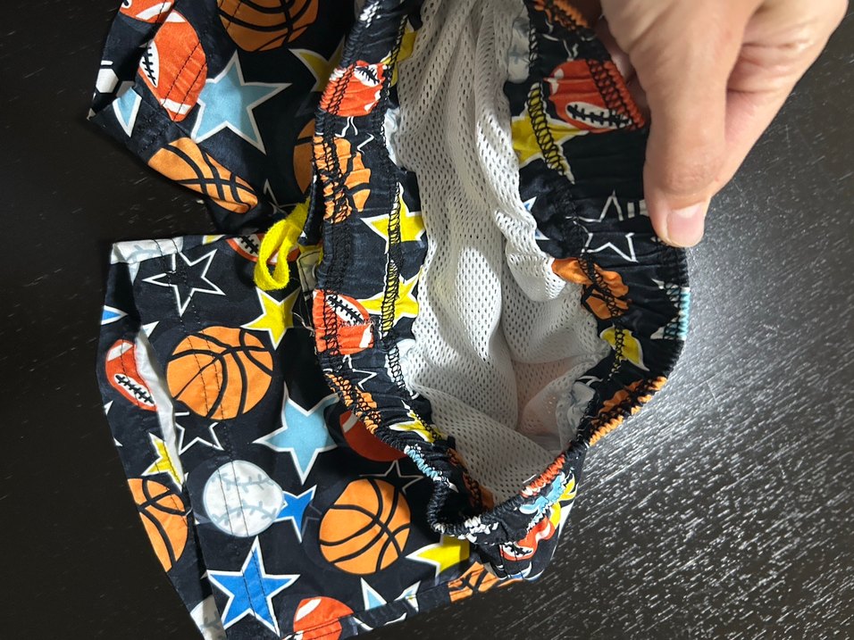 Renkli Baskılı Erkek Çocuk deniz mayosu Şort - Görsel 2