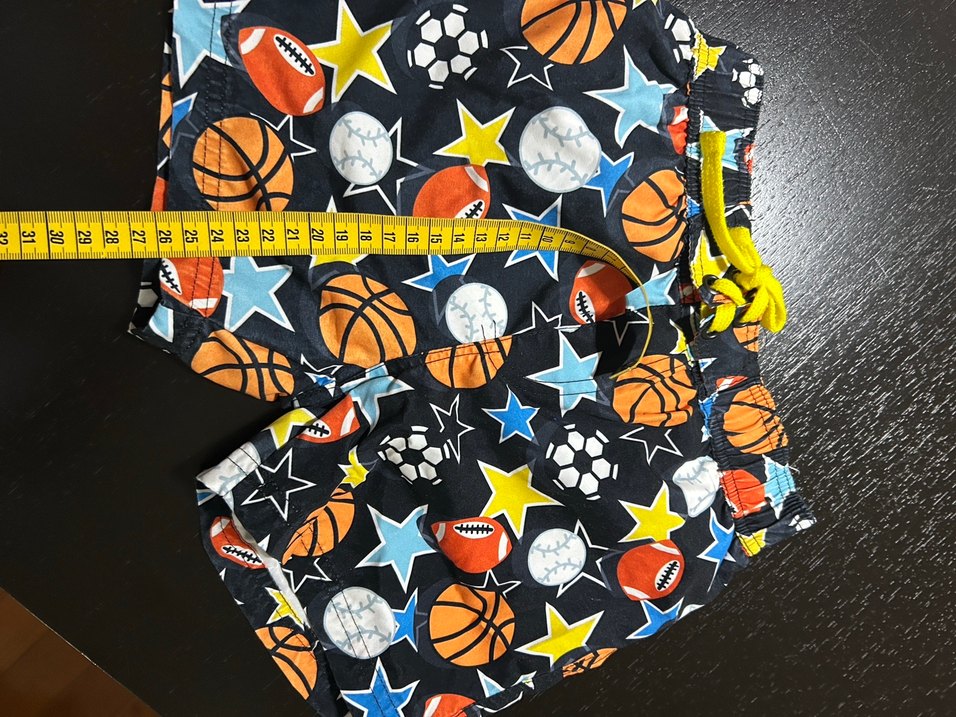 Renkli Baskılı Erkek Çocuk deniz mayosu Şort - Görsel 5