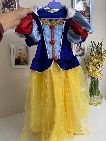 Pamuk prenses elbisesi kostümü