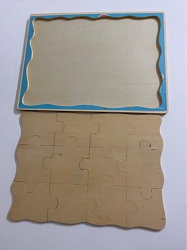 Beden Renk Ahşap puzzle