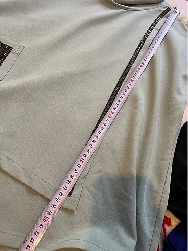 Abiye ikili takım pantolon bluz - Görsel 9