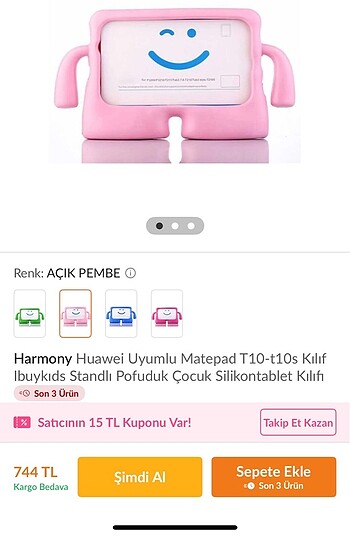 Silikon tablet kılıfı