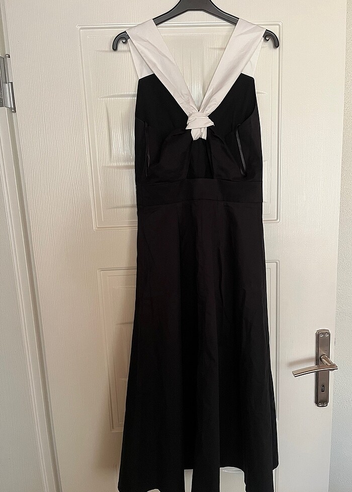 İpekyol siyah jile elbise - Görsel 5