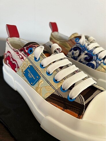36,5 Beden Dolce&Gabbana Kadın Renkli Sneaker