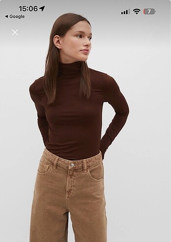 Stradivarius boğazlı body