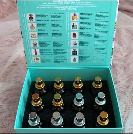 3 tane farmasi parfüm tester set