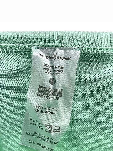 xs Beden yeşil Renk Vintage Love Tayt / Spor taytı %70 İndirimli.