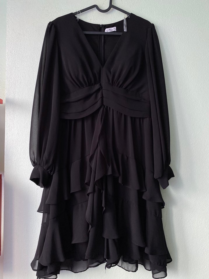 Uzun Siyah Elbise - Görsel 2