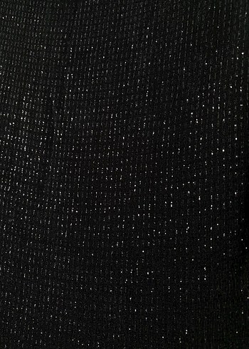 Siyah Uzun Askılı Drapeli Abiye Elbise - Görsel 3