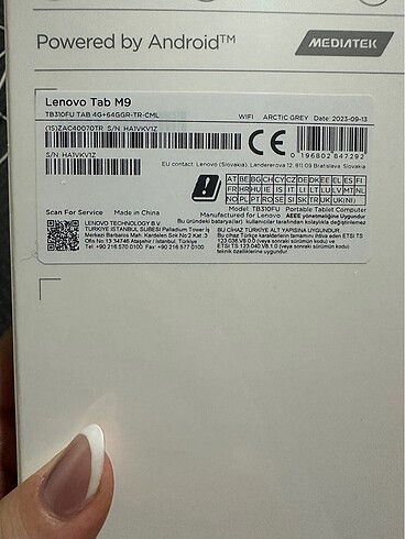 Lenovo Lenovo tab9