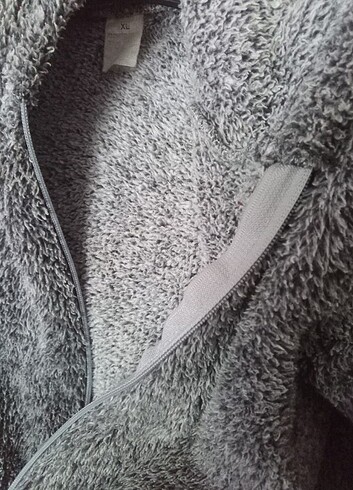 Peluş hırka XL