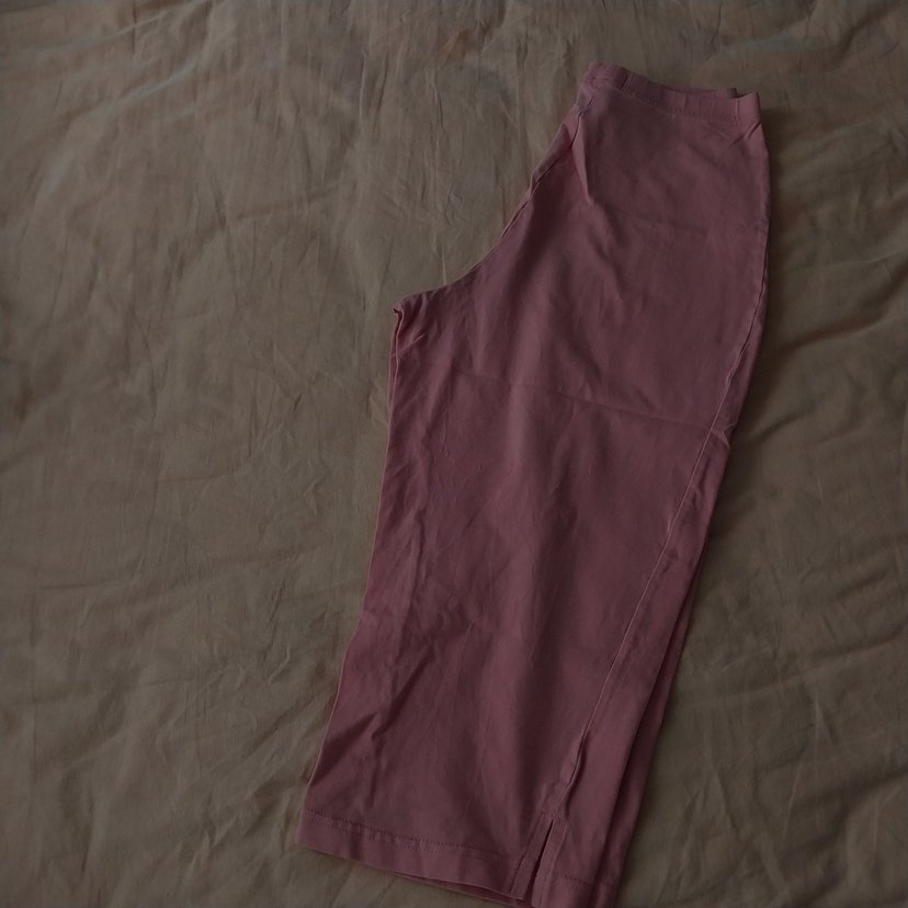 Bordo Kadın Midi Kumaş Pantolon - Görsel 3