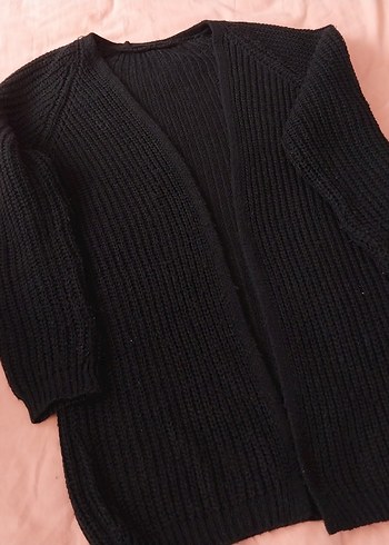 siyah hırka - Görsel 2