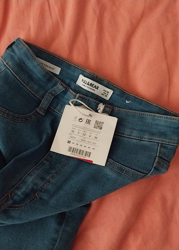 Kadın Mavi Dar Kesim skiny Jean - Görsel 4