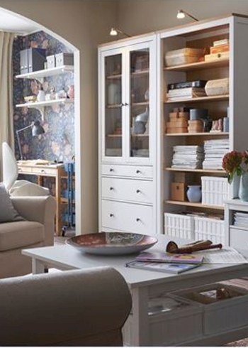  Beden IKEA Ahşap Çok Katlı Dolap Organizer KİTAPLİK