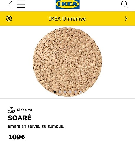 Ikea Amerikan servis hasır adet fiyat