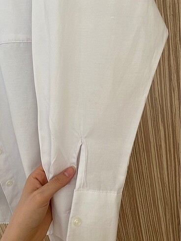 38 Beden Trendyol Beyaz Gömlek