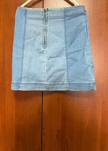 38 Beden Kadın Jean denim kot etek