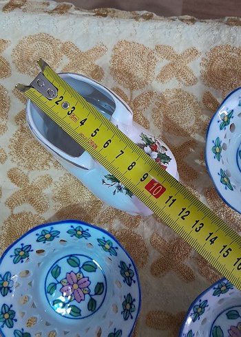 Antika Ajurlu kase ve seramik çarık - Görsel 4