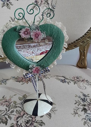 Eski Dönem Dekoratif Ayna - Görsel 6