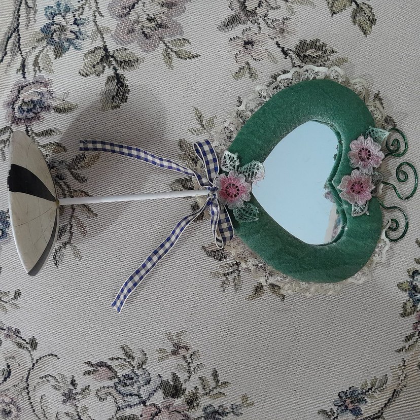 Eski Dönem Dekoratif Ayna - Görsel 4