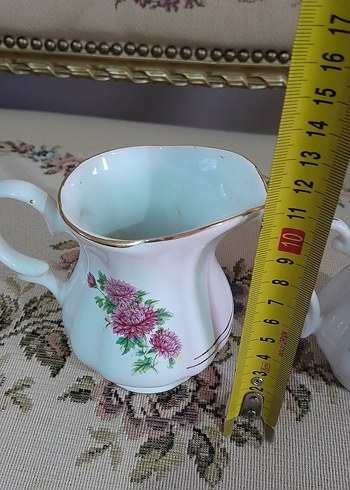 Antika Porselen ve Seramik Sütlük - Görsel 3