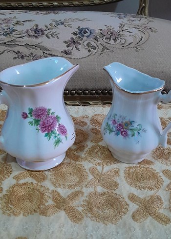 Antika Porselen ve Seramik Sütlük - Görsel 2