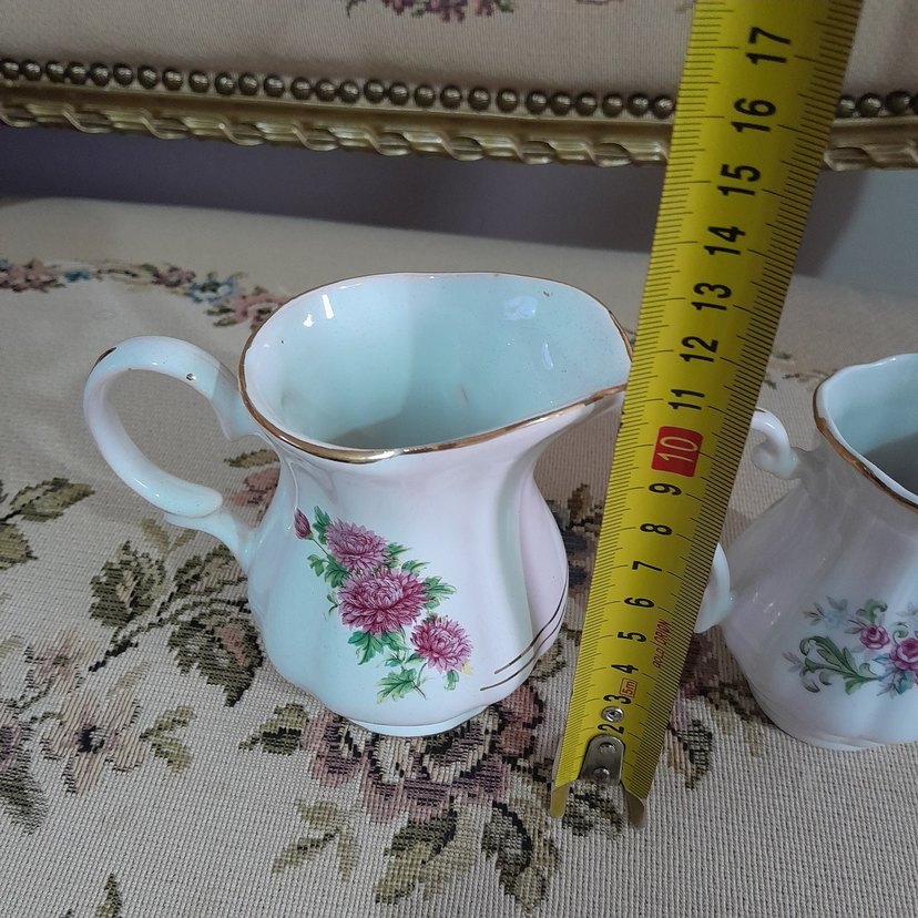 Antika Porselen ve Seramik Sütlük - Görsel 3