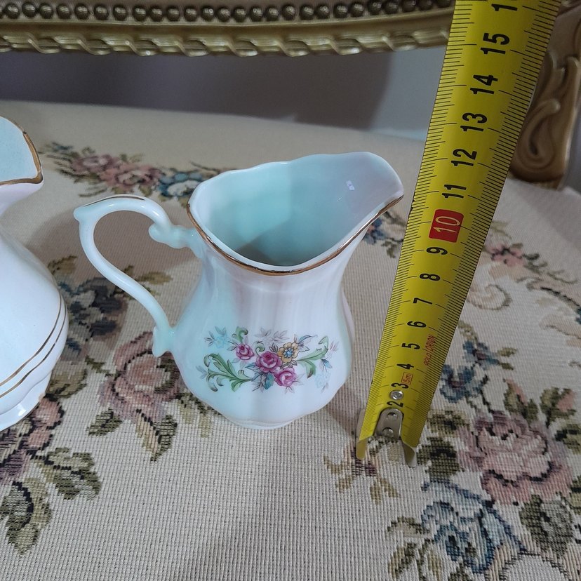 Antika Porselen ve Seramik Sütlük - Görsel 4