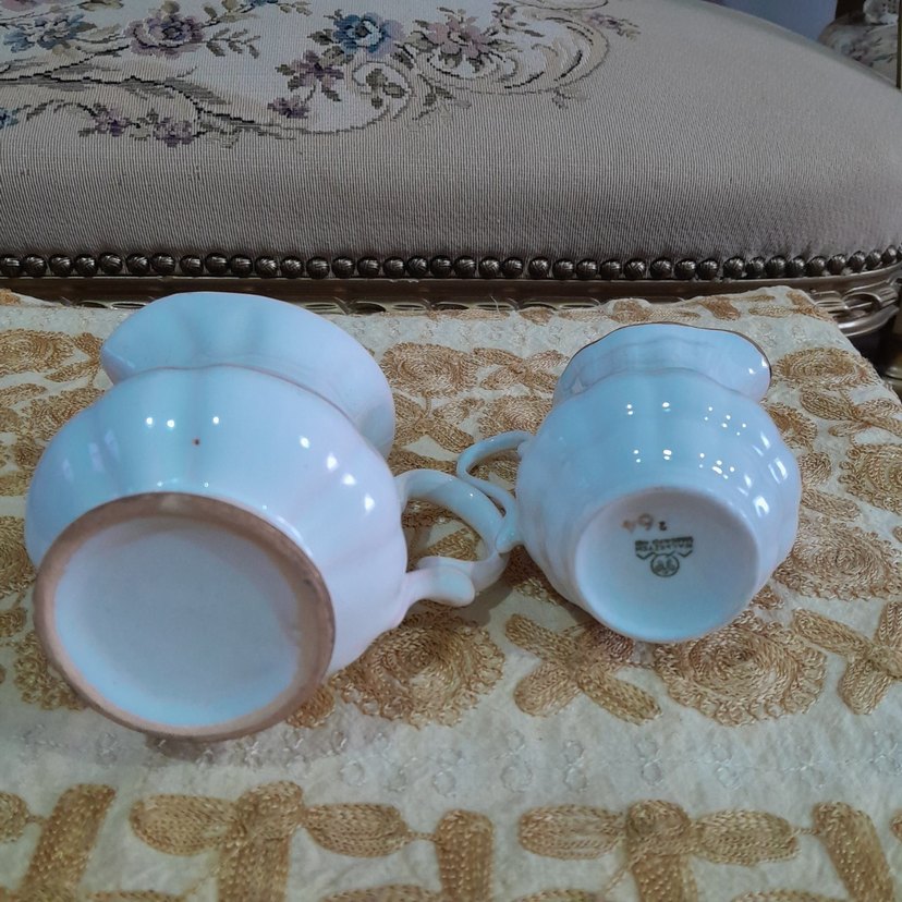 Antika Porselen ve Seramik Sütlük - Görsel 5