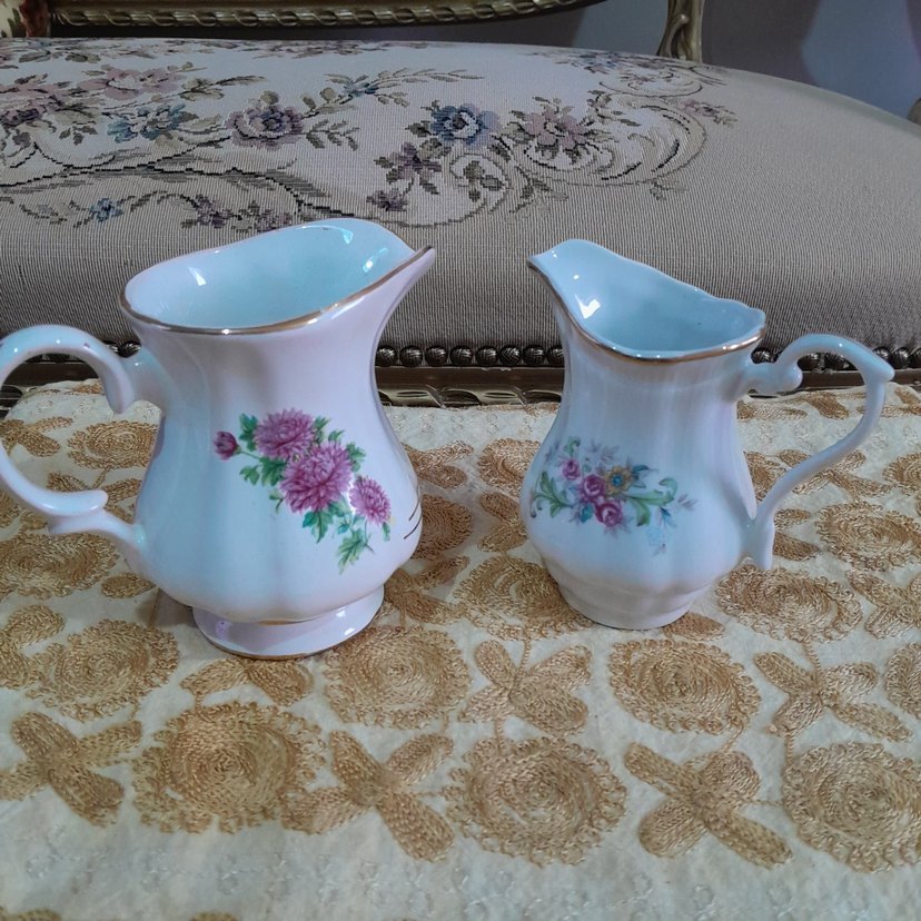 Antika Porselen ve Seramik Sütlük - Görsel 2