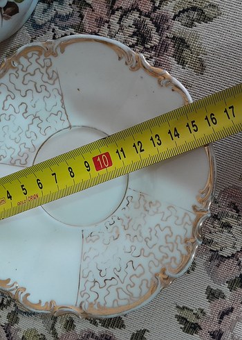 Alman Bavaria Üçlü Porselen - Görsel 8