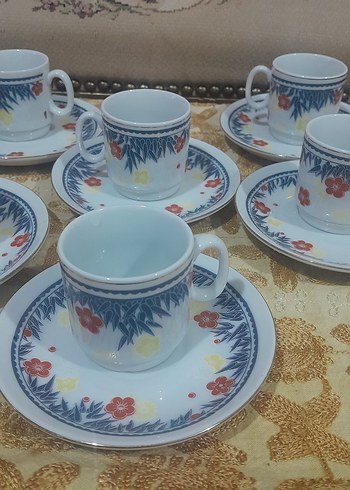 Antika 6 li Fincan Takım - Görsel 2