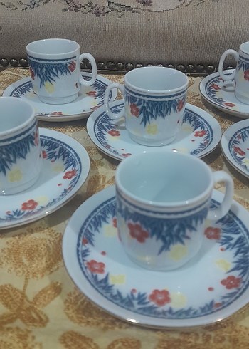 Antika 6 li Fincan Takım - Görsel 3