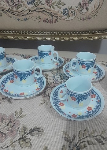 Antika 6 li Fincan Takım - Görsel 5