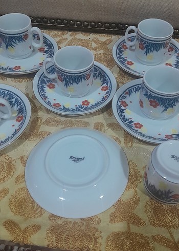 Antika 6 li Fincan Takım - Görsel 4