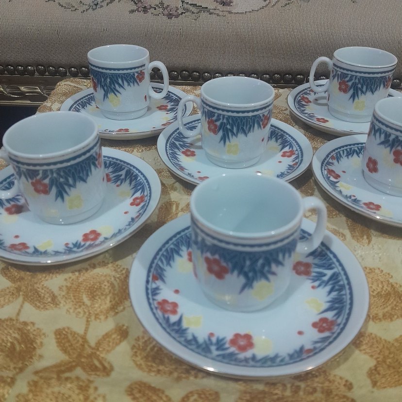 Antika 6 li Fincan Takım - Görsel 3