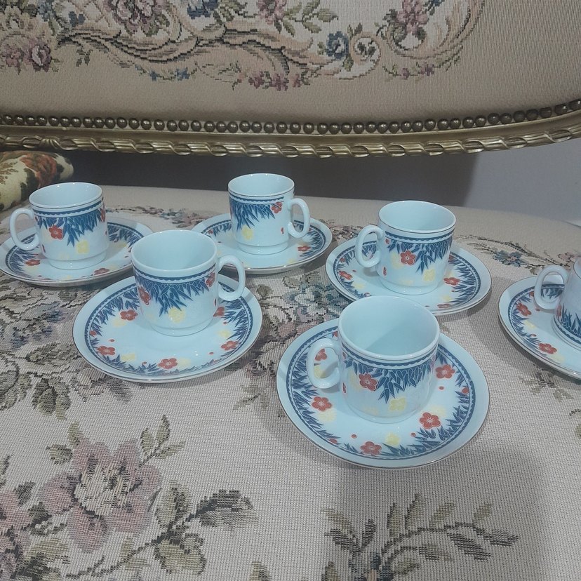 Antika 6 li Fincan Takım - Görsel 5