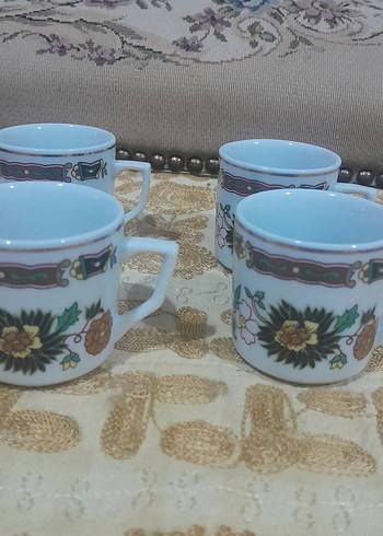 Antika 4 lü Fincan - Görsel 6