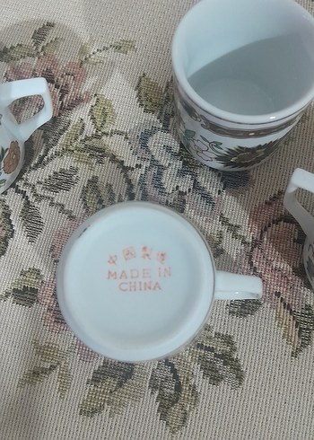 Antika 4 lü Fincan - Görsel 2