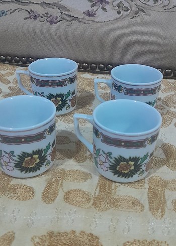 Antika 4 lü Fincan - Görsel 7