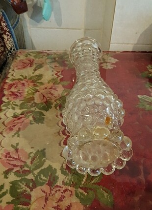 Antika balonlu cam vazo - Görsel 4