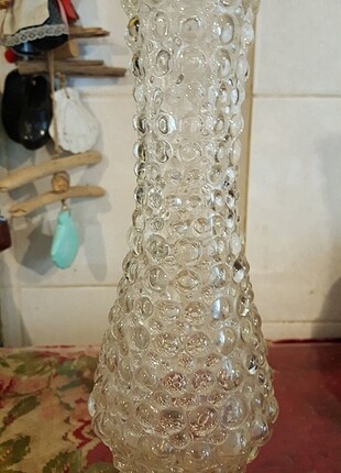 Antika balonlu cam vazo - Görsel 3